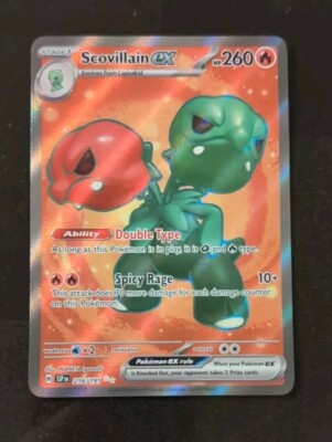 Pokemon Surging Sparks Scovillain ex 216 Ultra Rare Full Art card Fire NM | eBay Pokemon Surging Sparks Scovillain ex 216 Ultra Rare Full Art card Fire NM | eBay