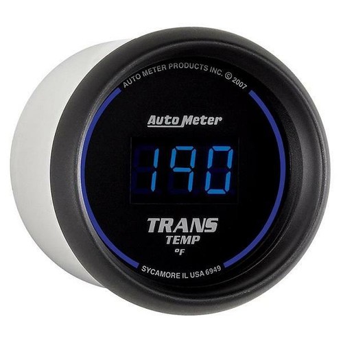 Auto Meter Cobalt Blue Digital Transmission Temperature Gauge #6949 - Picture 3 of 3