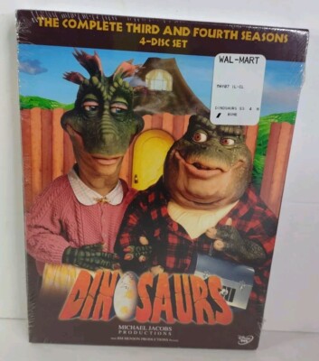 Dinosaurs - The Complete Third and Fourth Seasons (DVD, 2007, 4