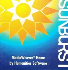 MediaWeaver Home PC CD childrens multimedia word processor library notes program