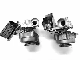 Rechter + Linker Turbolader Mercedes E400 G400 ML400 S400 CDI 724495 724496
