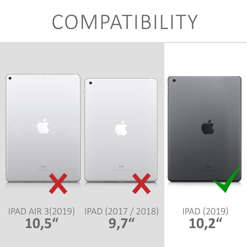 2x Pellicola opaca antiriflesso per Apple iPad 10.2 2019 2020 2021 - 7. 8. 9. - Photo 5/6