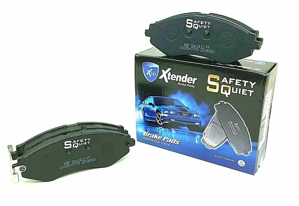 Pastillas de freno delanteras para Chevy Aveo Aveo5 Spark Suzuki Forenza 1.6L 2.0L D1035 2 cajas Foto 2 de 4