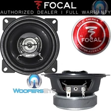 FOCAL AUDITOR RIP-100C CAR AUDIO 2-WAY 4" COAXIAL SPEAKERS BUILT IN TWEETER NEW