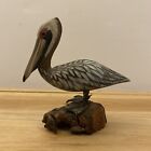Hand Painted Pelican Nautical Bird Beach House Clean Decoration Figurine
