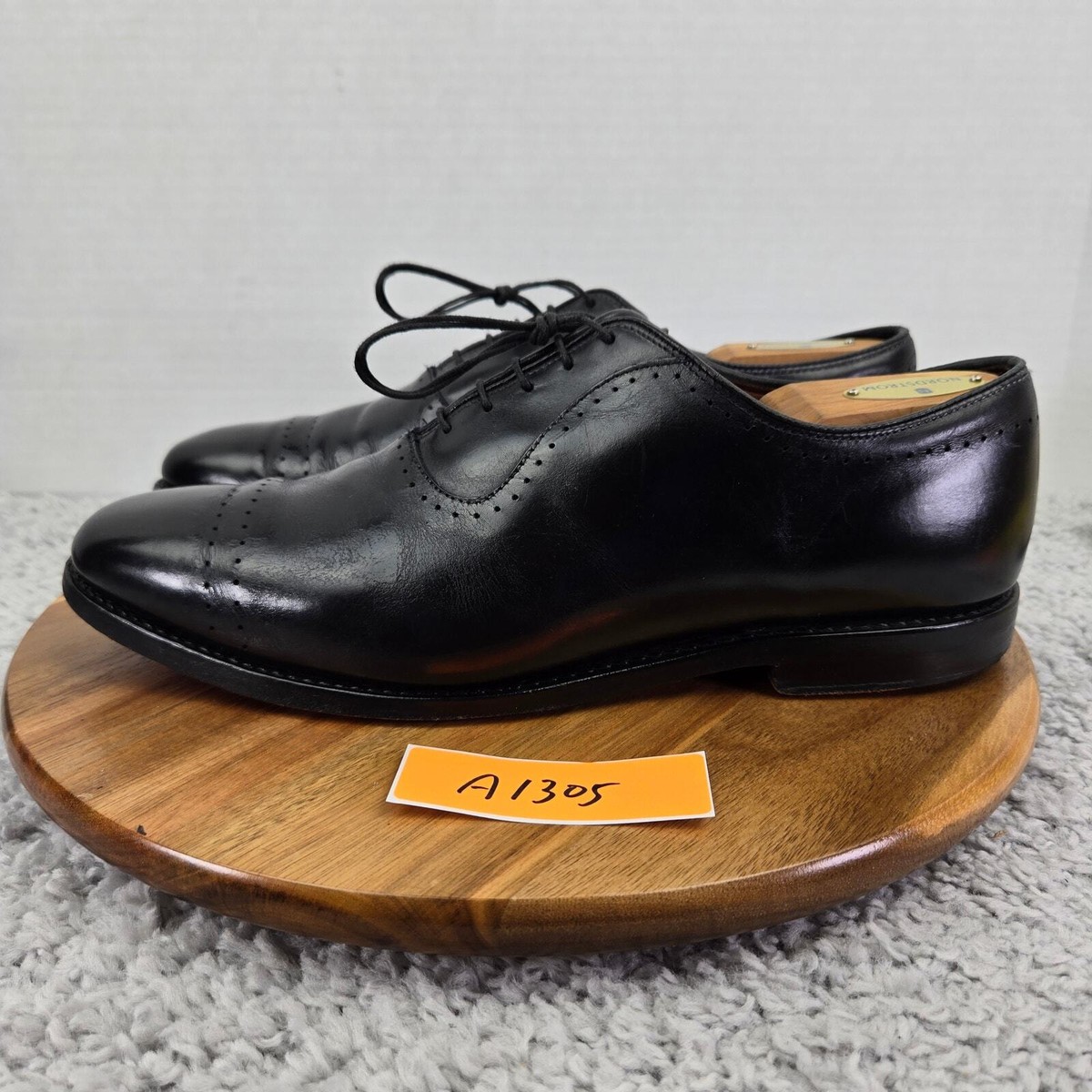 Allen Edmonds Mens Shoes Leather Dress Oxford Loafers Size 11 Black Lace Up Amazon.com | Allen Edmonds Men main image 2