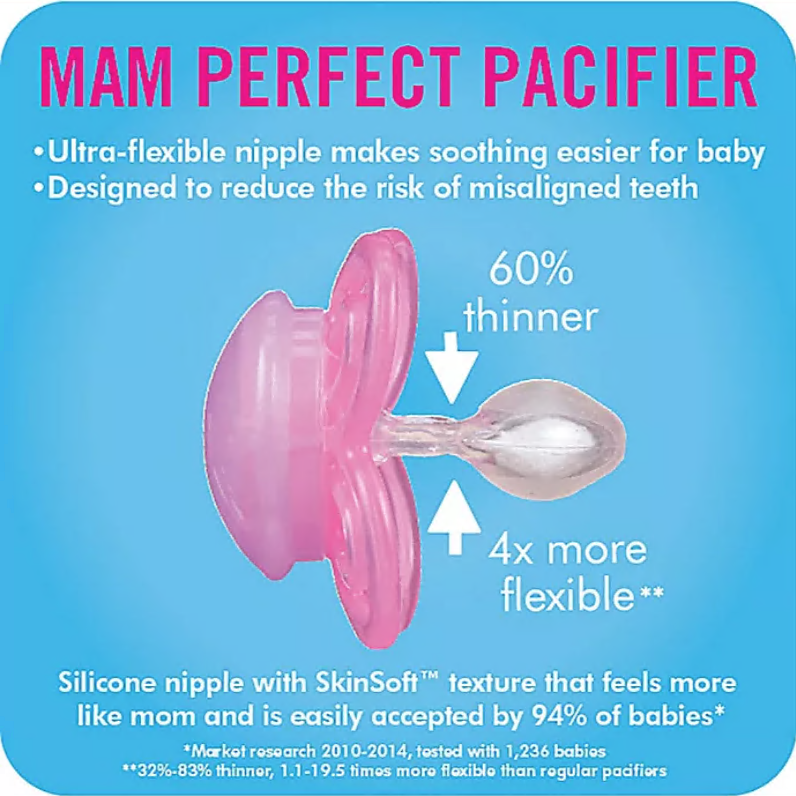 Acheter MAM Perfect 0+ Flow - Pacifier - Baby bottles and pacifiers