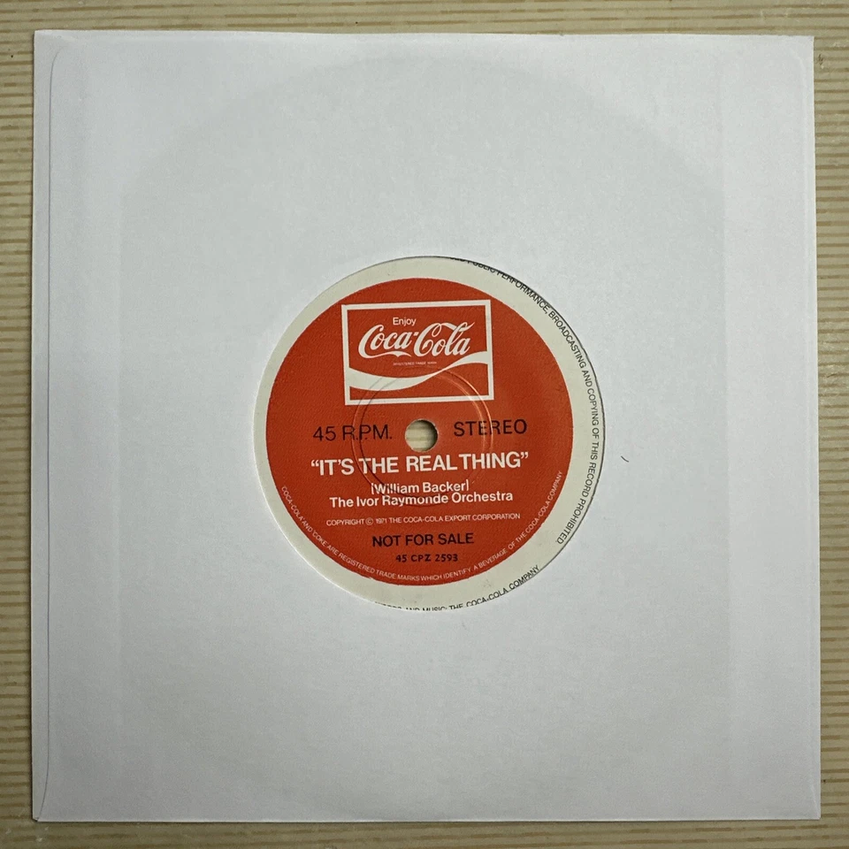 The New Seekers - Buy The World A Coke 7” Double A Single VG+ Promo Copy - Image 2 of 4
