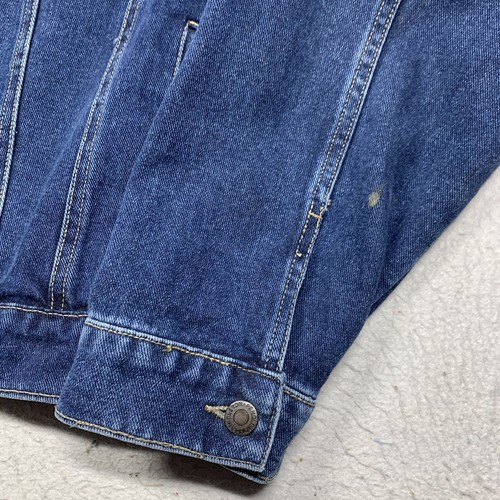 Vintage Pendleton Herren XL hochwertige Westernkleidung Azteken Wolle Denim Jeansjacke - Bild 3 von 20
