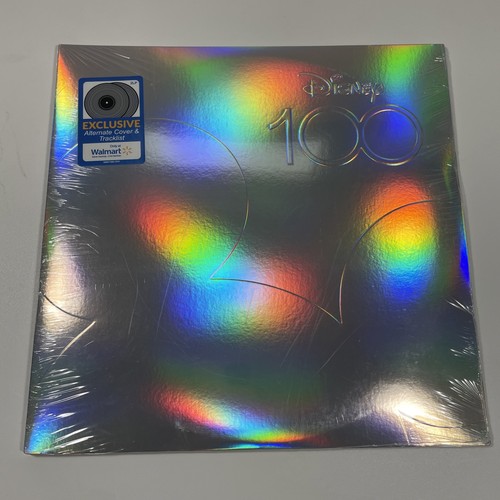 Disney 100th Anniversary Vinyl 2LP Walmart Exclusive Alternate Cover New Sealed - Picture 1 of 2