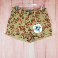 Toad & Co Earthworks Camp Shorts Womens Sz 10 Mantis Belt Loops Slash