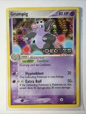 Grumpig 32/107 EX Deoxys Reverse Holo STAMPED Vintage Pokémon TCG LP-MP on eBay