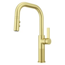 Pfister GT-529-MT Montay 1.8 GPM 1 Hole Pull Down Kitchen Faucet - Gold