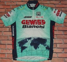 Gewiss Bianchi Santini Maillot De Cyclisme (384) Taille XL