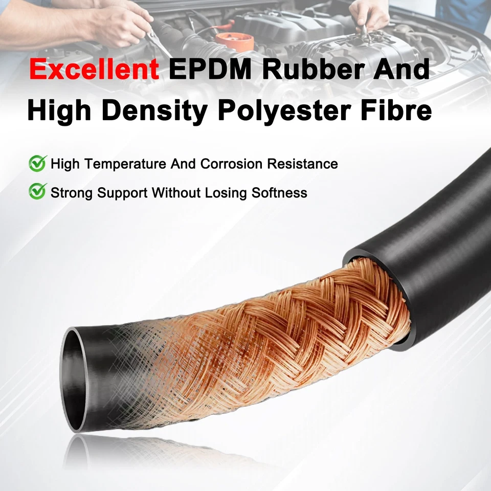 Manguera de radiador lateral inferior para Kia Rio 2012 2013 2014 2015 2016 2017 1,6 L L4 Foto 2 de 4