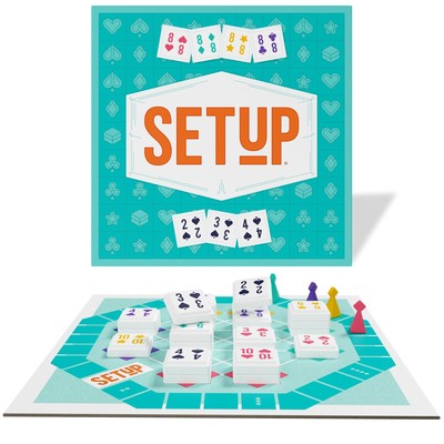 Setup Board Game - an Innovative Twist on Rummy for Fun-Filled Game Nights!