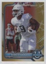 2021 Bowman U Chrome Prospects Gold Refractor 46/50 Kenneth Walker III #97 x2o