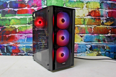 Custom RGB Gaming Desktop PC Intel Core i7 3.40 Quad 32 GB SSD Nvidia RTX 5060