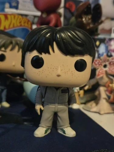 Funko Pop! Stranger Things Ghostbuster Mike #546 Vinyl Figure DAMAGED