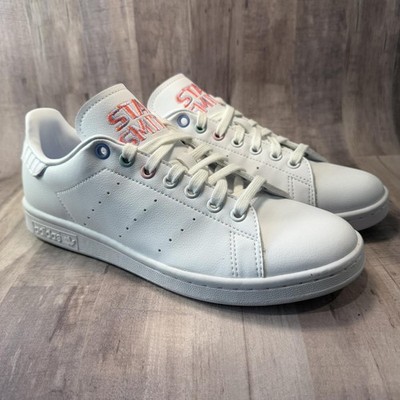 Adidas Originals Stan Smith End Plastic Waste Womens 9 Sneaker White Violet Tone