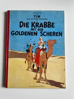 Tim der pfiffige Reporter   Die Krabbe mit den goldenen Scheren (Casterman 1952,