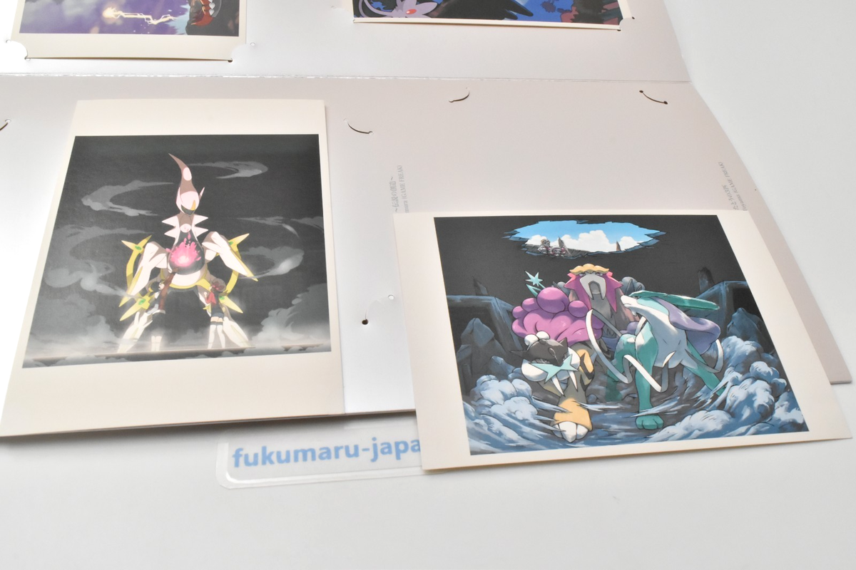 Pokemon postcard set Game Artworks by GAME FREAK 8cards Pokémon