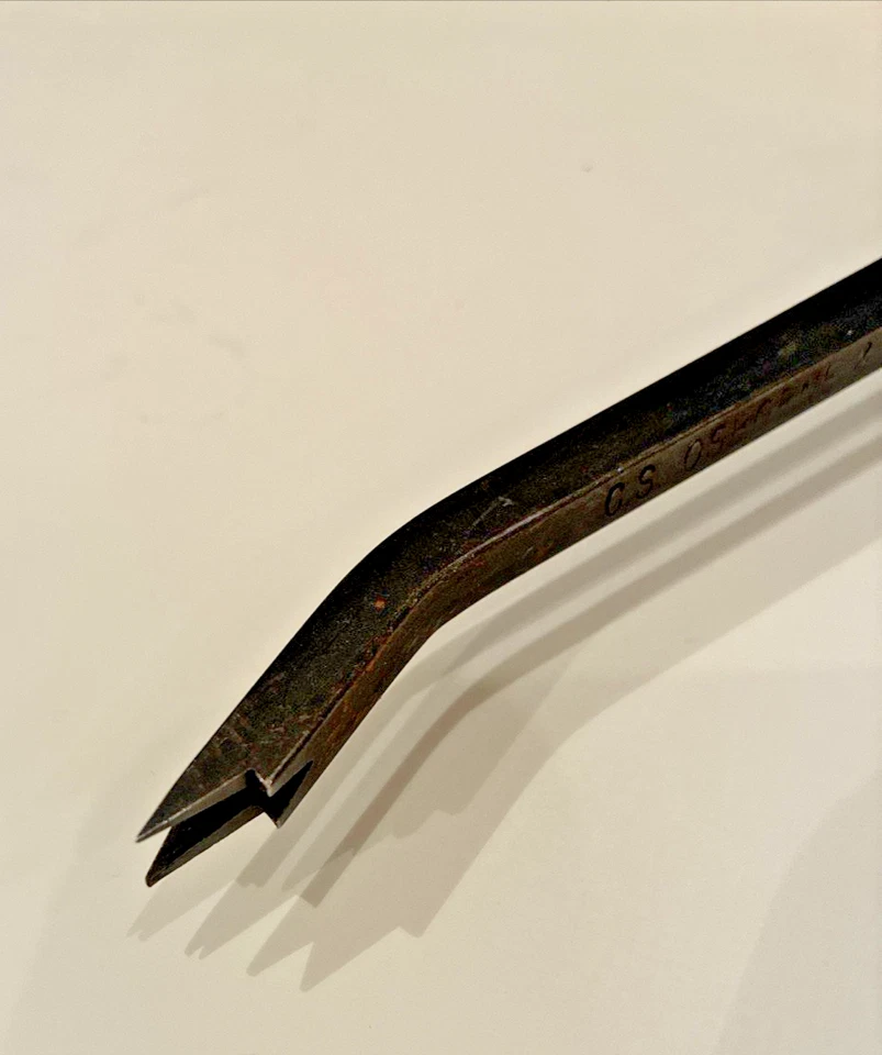 C.S. Herramienta removedora de grapas de tapicería vintage Osborne & Co. No. 120 Foto 4 de 4