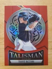 2025 Panini Prizm Talisman Red Travis Bazzana #4 Cleveland Guardians /199 RC