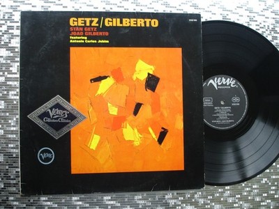Stan Getz / João Gilberto Featuring w/Carlos Jobim ~ Getz / Gilberto ~ GERMAN LP