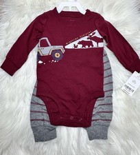 Carter's Baby Boy's Long Sleeve Bodysuit and Pant Set