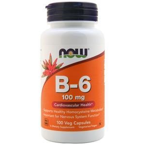 Now B-6 (100mg)  100 vcaps