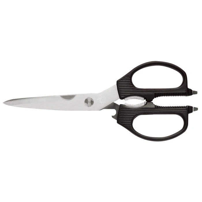 Shun DM7300 Multi Purpose Black Kitchen Shears Heavy Duty Scissors New - Image 3 of 4