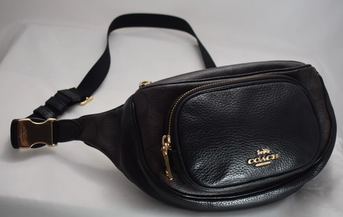 バッグ COACH belt shoulderbag Signature Archive Coach Belt Bag & Fanny Pack Gold Bags & Handbags for Women for