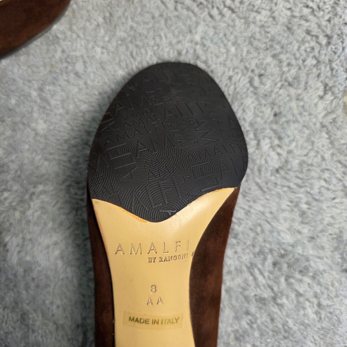 Brand New Brown Leather Amalfi by Rangoni Made in Italy Shoes Size 9 MSRP $269 AMALFI Leather Cognac Brown – VIBAe main image 2
