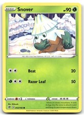 Snover 012/192 Common Rebel Clash Pokemon Near Mint
