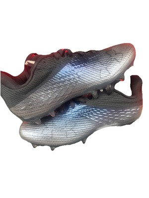 Under Armour Blur Smoke MC Womens Lacrosse Cleats Football Black Gray, 7.5 W