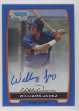 2012 Bowman Chrome Prospects Blue Refractor /150 Williams Jerez #BCA-WJ Auto 1j6