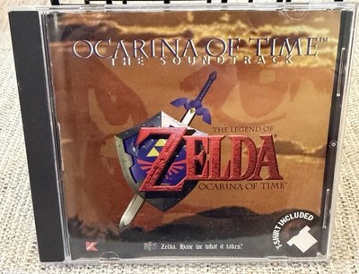 The Legend of Zelda: Ocarina of Time Original Soundtrack CD - N64 - Nintendo 64