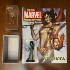 Gamora Lead Figurine Eaglemoss Marvel with Ma...