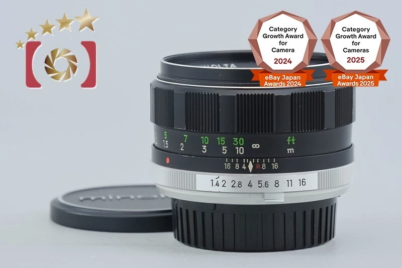 Minolta Rokkor PF 58mm Focal f/1.4 Camera Lenses for sale | eBay