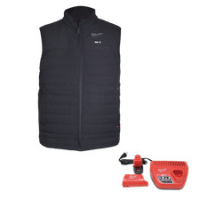 Milwaukee M12 Heated AXIS Vest, Black, 2XL M300B-212X
