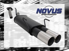 NOVUS Sportauspuff Gruppe N ESD 2x 90mm RL-Design für Opel Astra G Caravan