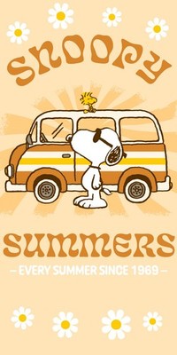 Snoopy Peanuts Badetuch Handtuch Strandtuch Duschtuch 70 x 140 cm