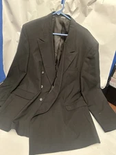 VTG Black Barrington Mens Dress Jacket unk size