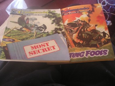 Commando Most Secret & The Fighting Fools (Paperback)
