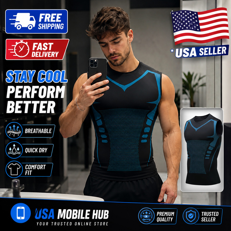 Evolv-Off Compression Shirt V-Boost 2026 New Version Ionic Shaping Sleeveless