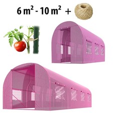 PLONOS Gewächshaus Growbox Growzelt Greenhouse Gartentunnel Folientunnel