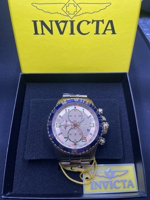 Invicta Pro Diver Fortitude Chronograph 45mm Rose Gold Dial Men's w/ 3yrWarrenty