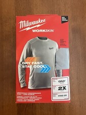 Milwaukee 415G-2X Workskin Lightweight Long Sleeve Performance Shirt, 2X
