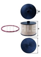 Mahle Kraftstofffilter FüR CitroËN Fiat Ford Lancia Peugeot Toyota Volvo
